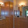 Master Bath Dual Vanities, counter heightMaster